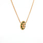 Dior Rose des Vents Gold Malachite Necklace