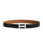 Hermès Reversible Leather Belt Black Brown
