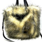 PRADA FAUX FUR TOTE HANBAG image 1