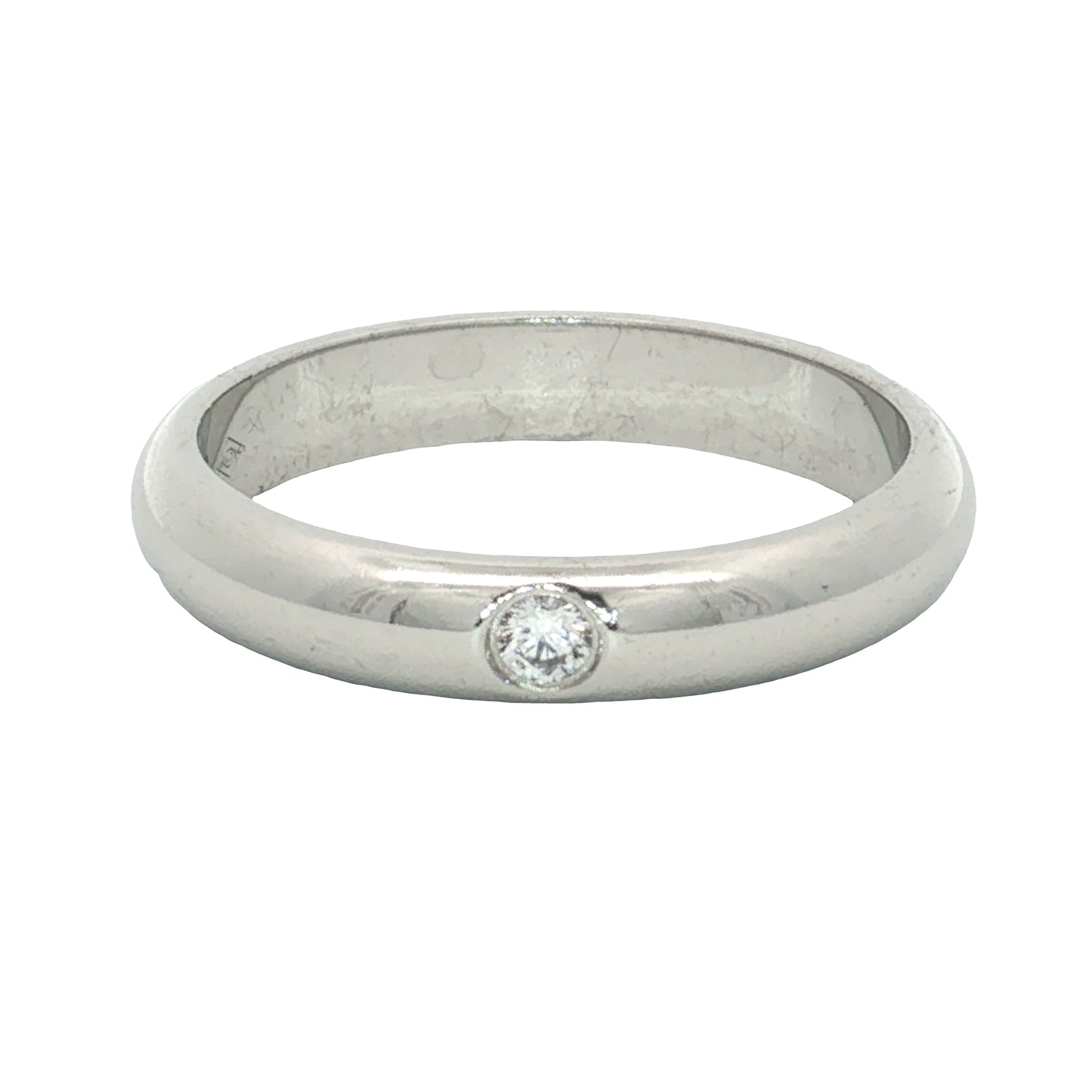 Cartier 1895 Platinum Diamond Wedding Band
