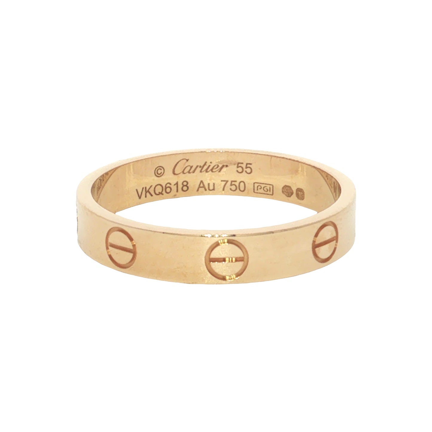 Cartier LOVE Rose Gold Wedding Band
