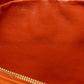 Chanel Orange Suede Chain Shoulder Bag