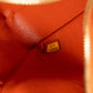 Chanel Orange Suede Chain Shoulder Bag