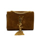 Saint Laurent Kate Brown Suede Tassel Bag