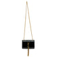 Saint Laurent Kate Black Patent Tassel Bag