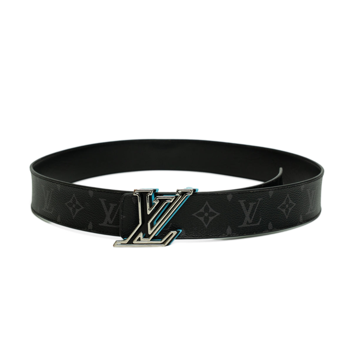 Louis Vuitton LV Initiales Black Monogram Belt