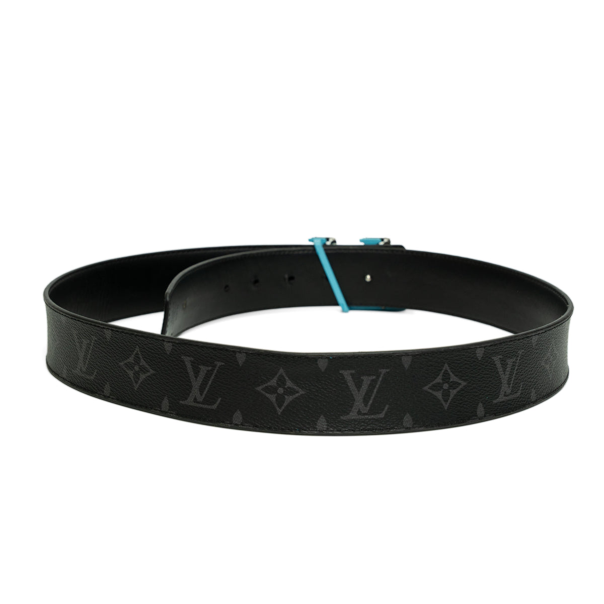 Louis Vuitton LV Initiales Black Monogram Belt