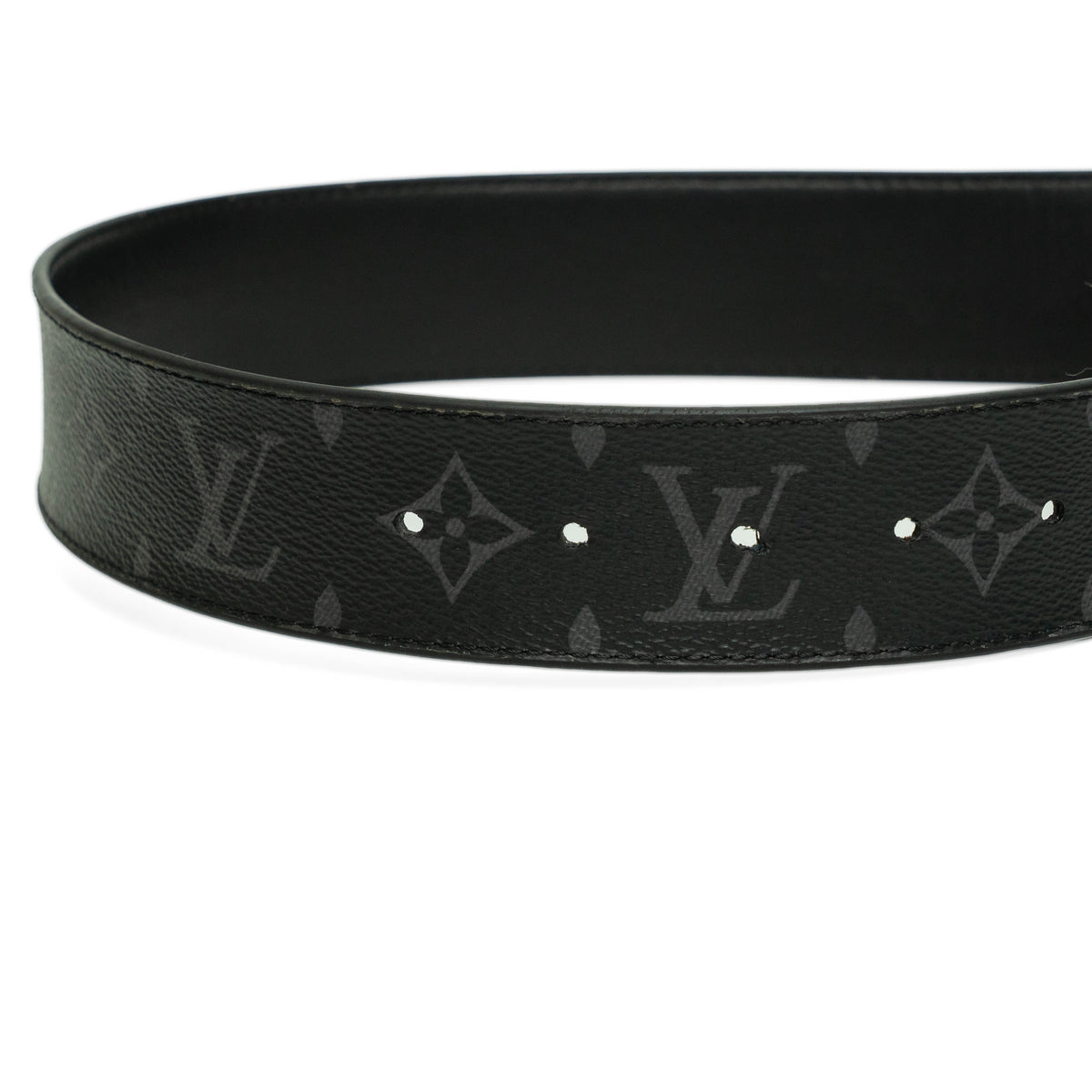 Louis Vuitton LV Initiales Black Monogram Belt