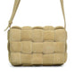 Bottega Veneta Padded Cassette Beige Suede Bag