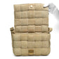 Bottega Veneta Padded Cassette Beige Suede Bag