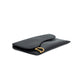 Dior Saddle Cosmos Black Goatskin Card Holder
