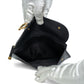 Dior Saddle Cosmos Black Goatskin Card Holder