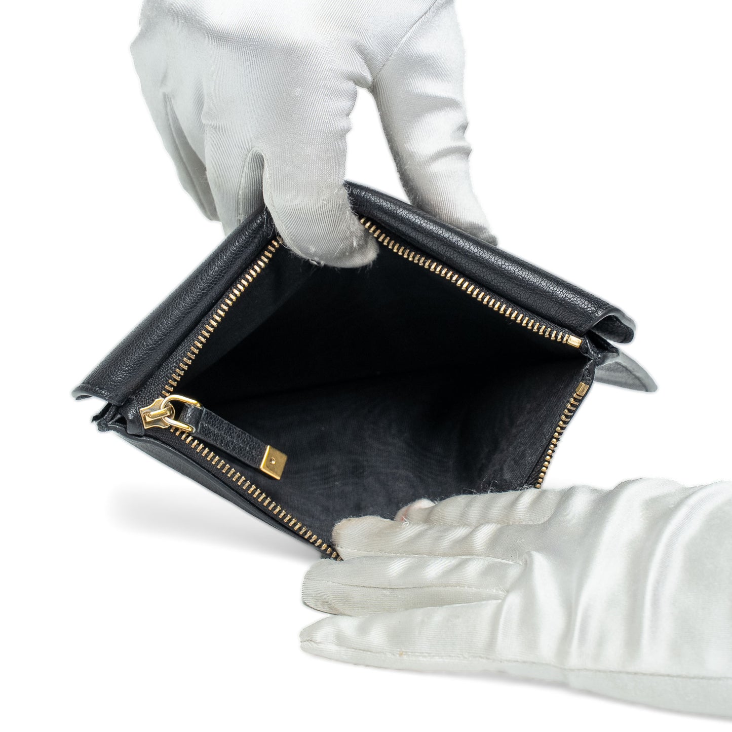 Dior Saddle Cosmos Black Goatskin Card Holder