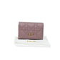 Dior Caro Glycine Cannage Calfskin Wallet