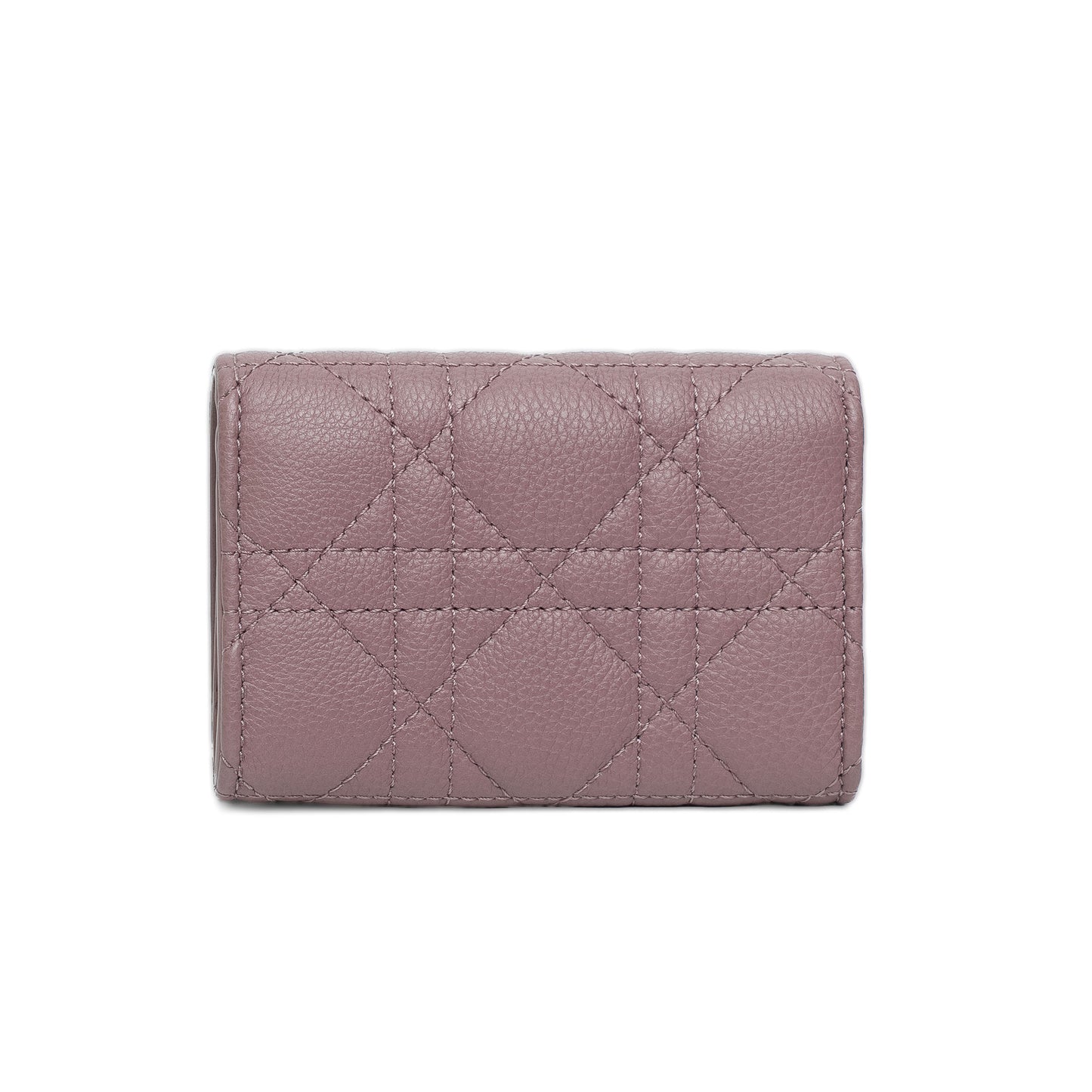 Dior Caro Glycine Cannage Calfskin Wallet
