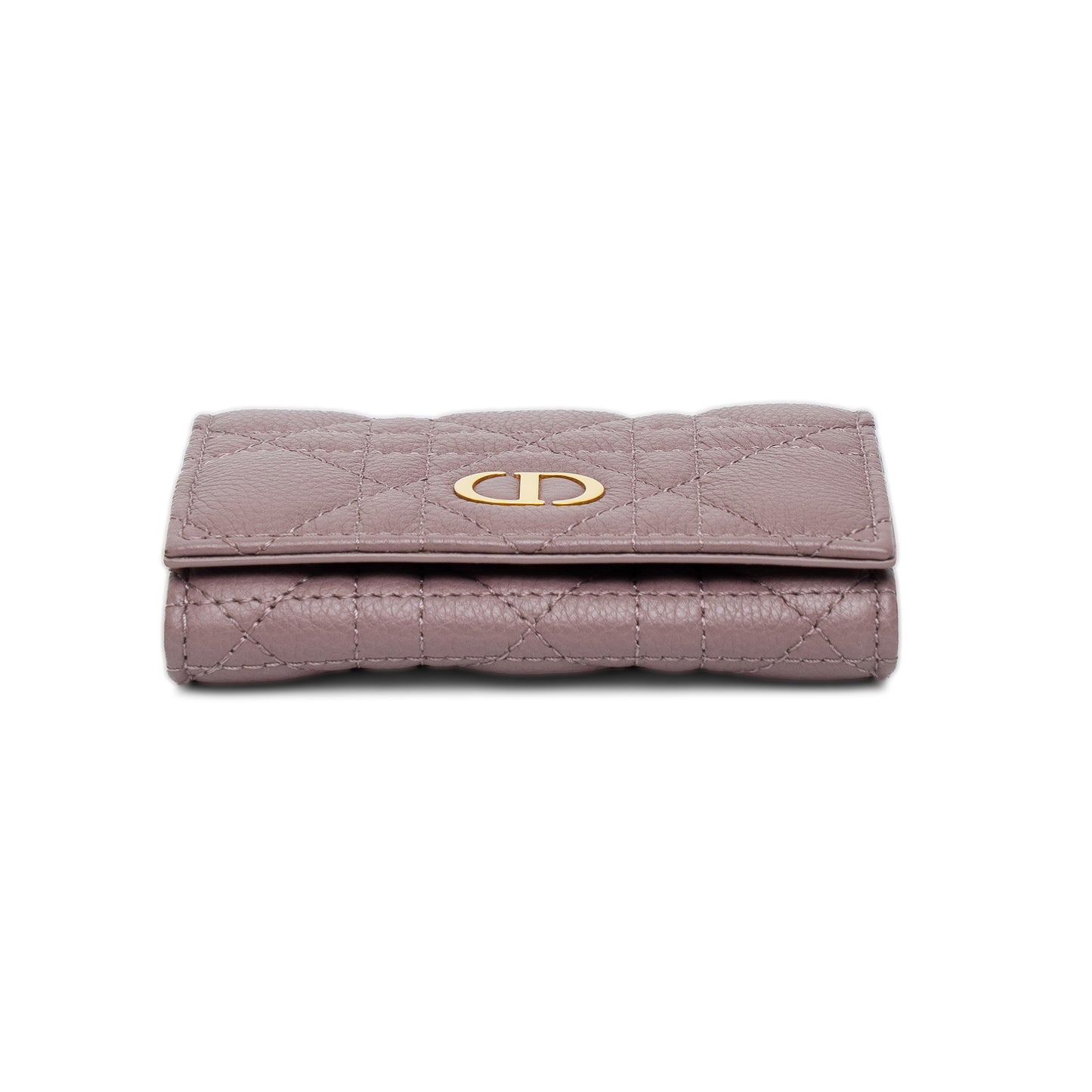 Dior Caro Glycine Cannage Calfskin Wallet