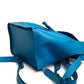 MCM Claudia Studded Tile Blue Mini Backpack