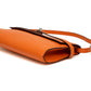 Hermès Kelly Elan Orange Leather Shoulder Bag