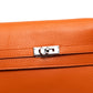 Hermès Kelly Elan Orange Leather Shoulder Bag