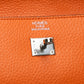 Hermès Kelly Elan Orange Leather Shoulder Bag