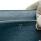 Hermès Kelly Long Royal Blue Alligator Wallet