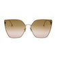 Fendi F Is Fendi Pink Gold Sunglasses