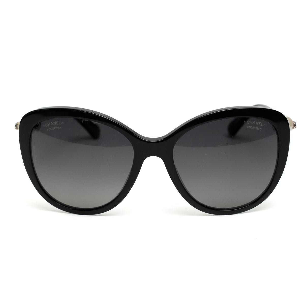 Chanel Pearl Polarized Butterfly Sunglasses