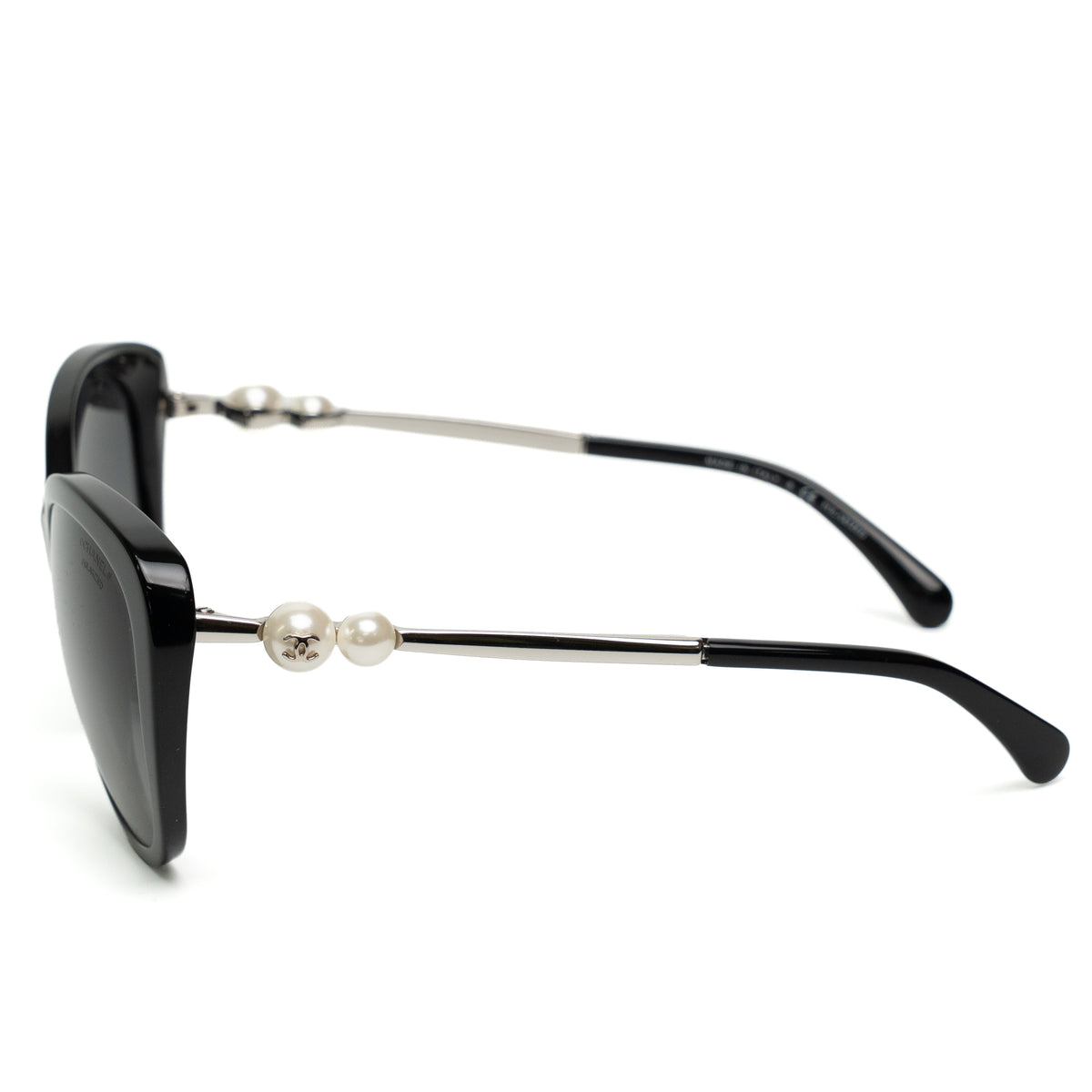Chanel Pearl Polarized Butterfly Sunglasses