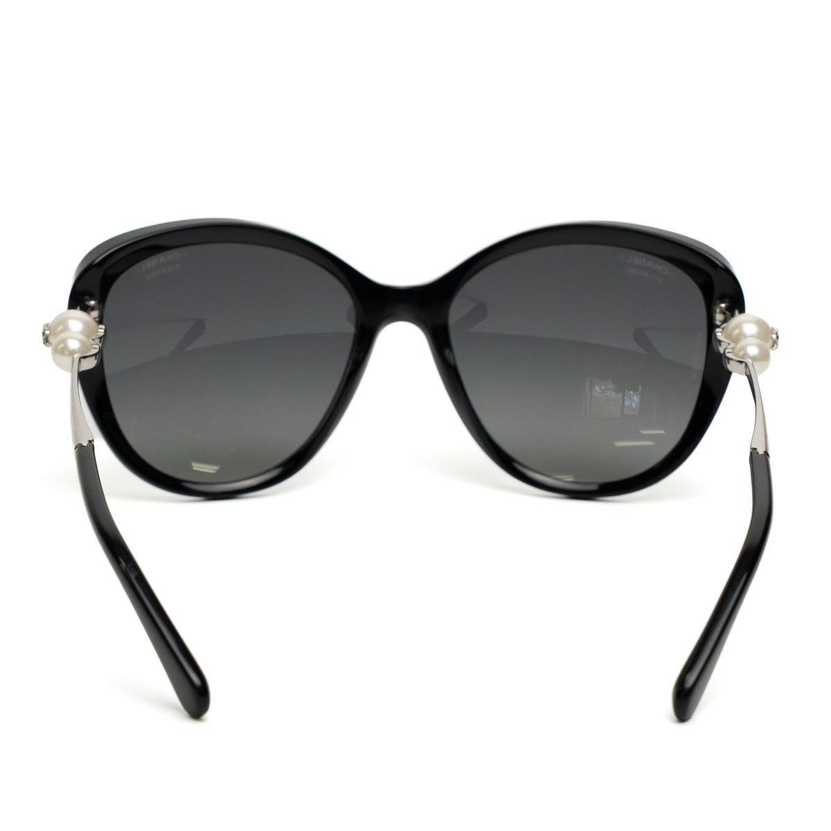 Chanel Pearl Polarized Butterfly Sunglasses