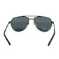 Prada PR A54S Black Pilot Sunglasses