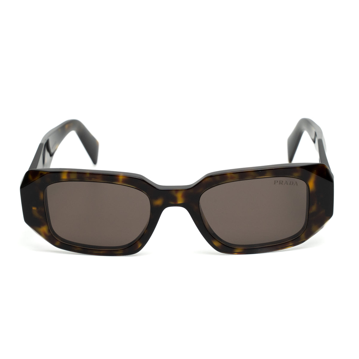 Prada PR 17WS Tortoise Rectangle Sunglasses