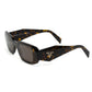 Prada PR 17WS Tortoise Rectangle Sunglasses