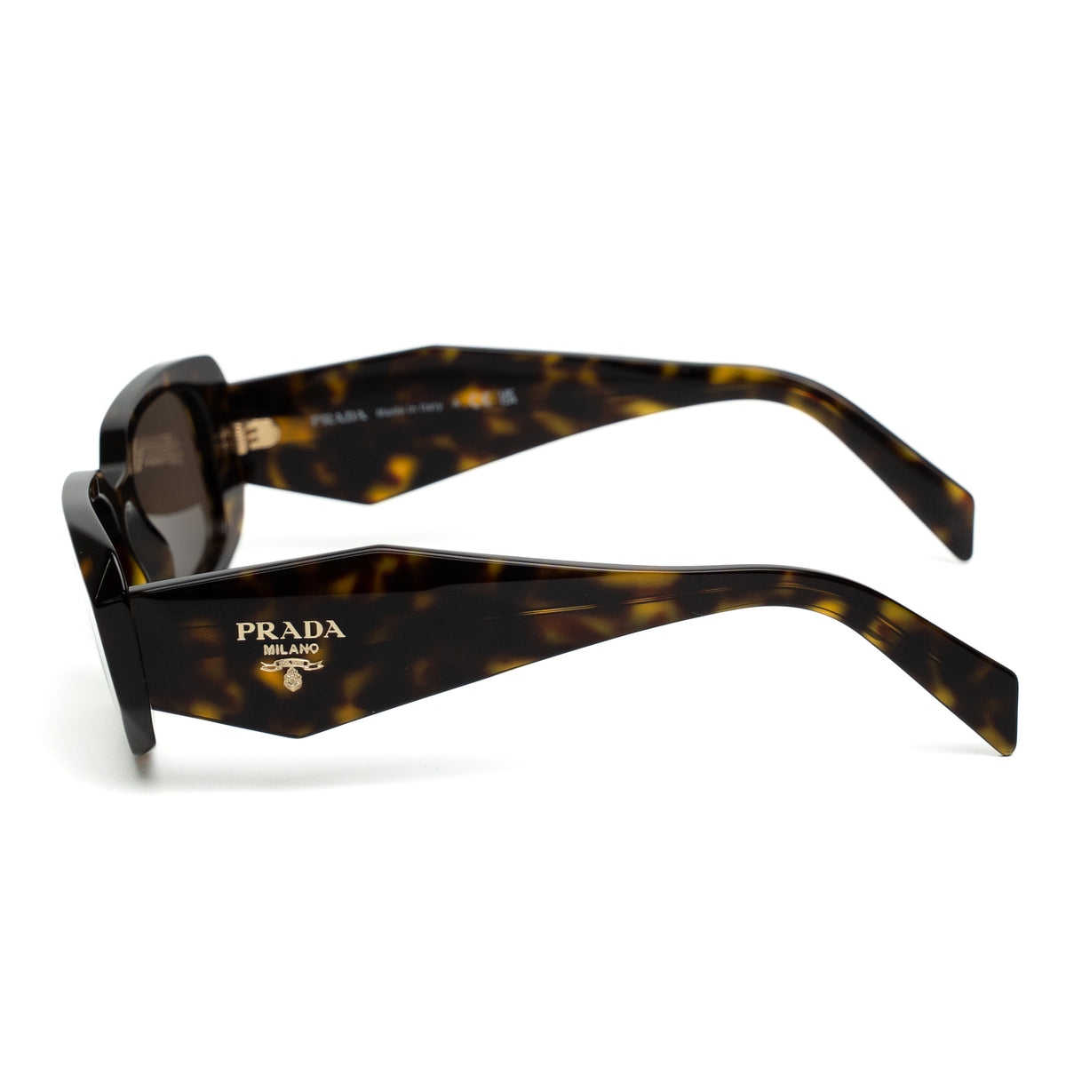 Prada PR 17WS Tortoise Rectangle Sunglasses