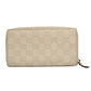 Gucci Guccissima Leather Bow Zip Around Wallet