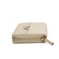Gucci Guccissima Leather Bow Zip Around Wallet