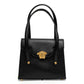 Gianni Versace Medusa Black Leather Handbag