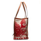 Loewe Cushion Dodo Jacquard Leather Tote Bag