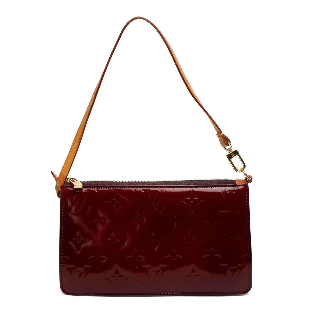 Louis Vuitton Monogram Vernis Leather Pochette Bag