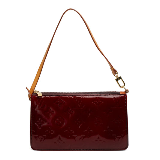 Louis Vuitton Monogram Vernis Leather Pochette Bag