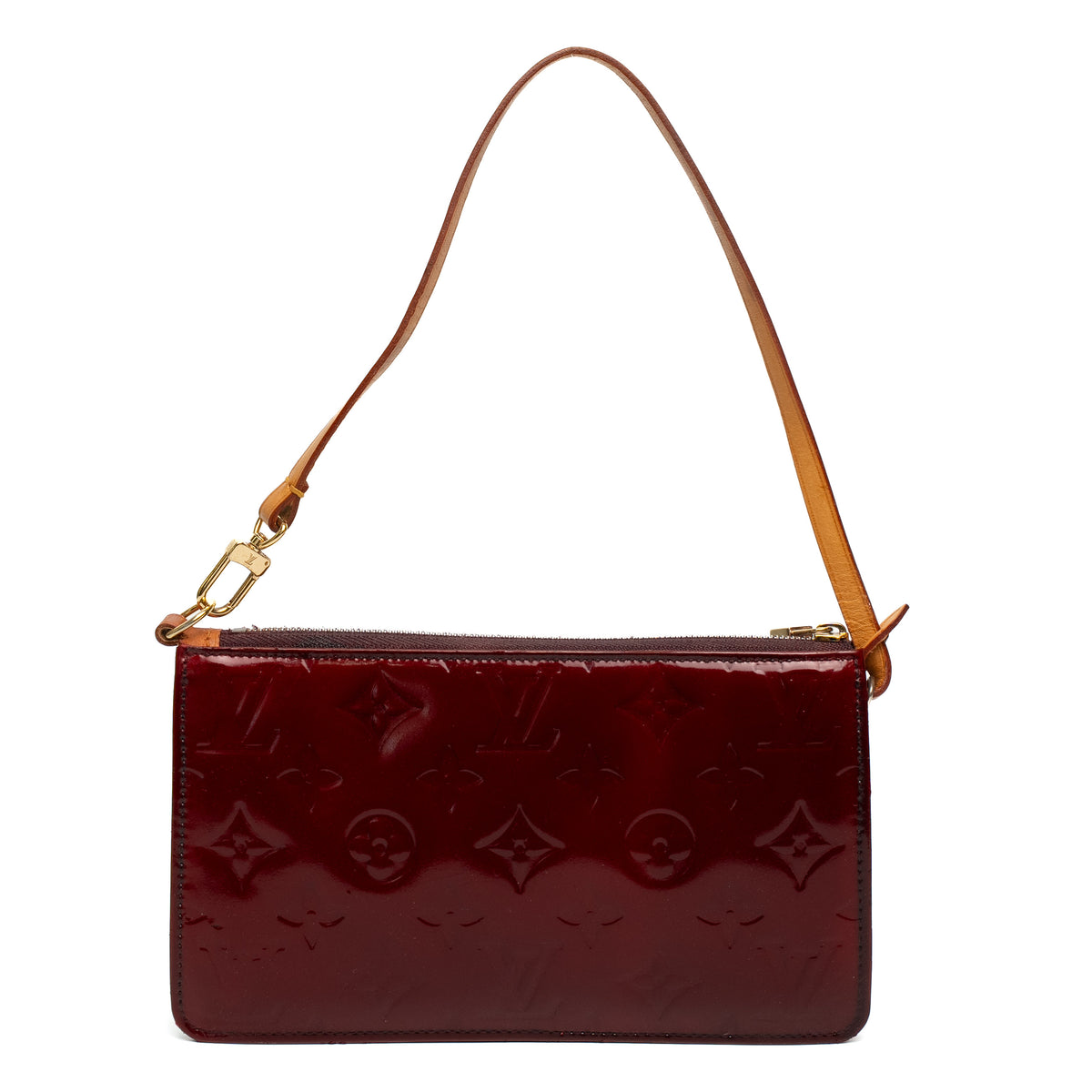 Louis Vuitton Monogram Vernis Leather Pochette Bag