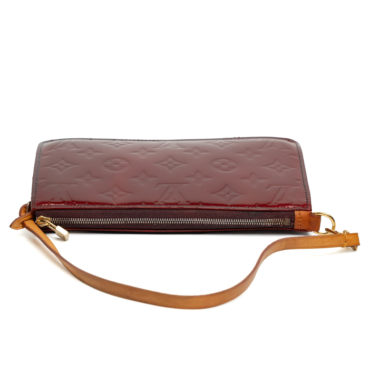 Louis Vuitton Monogram Vernis Leather Pochette Bag