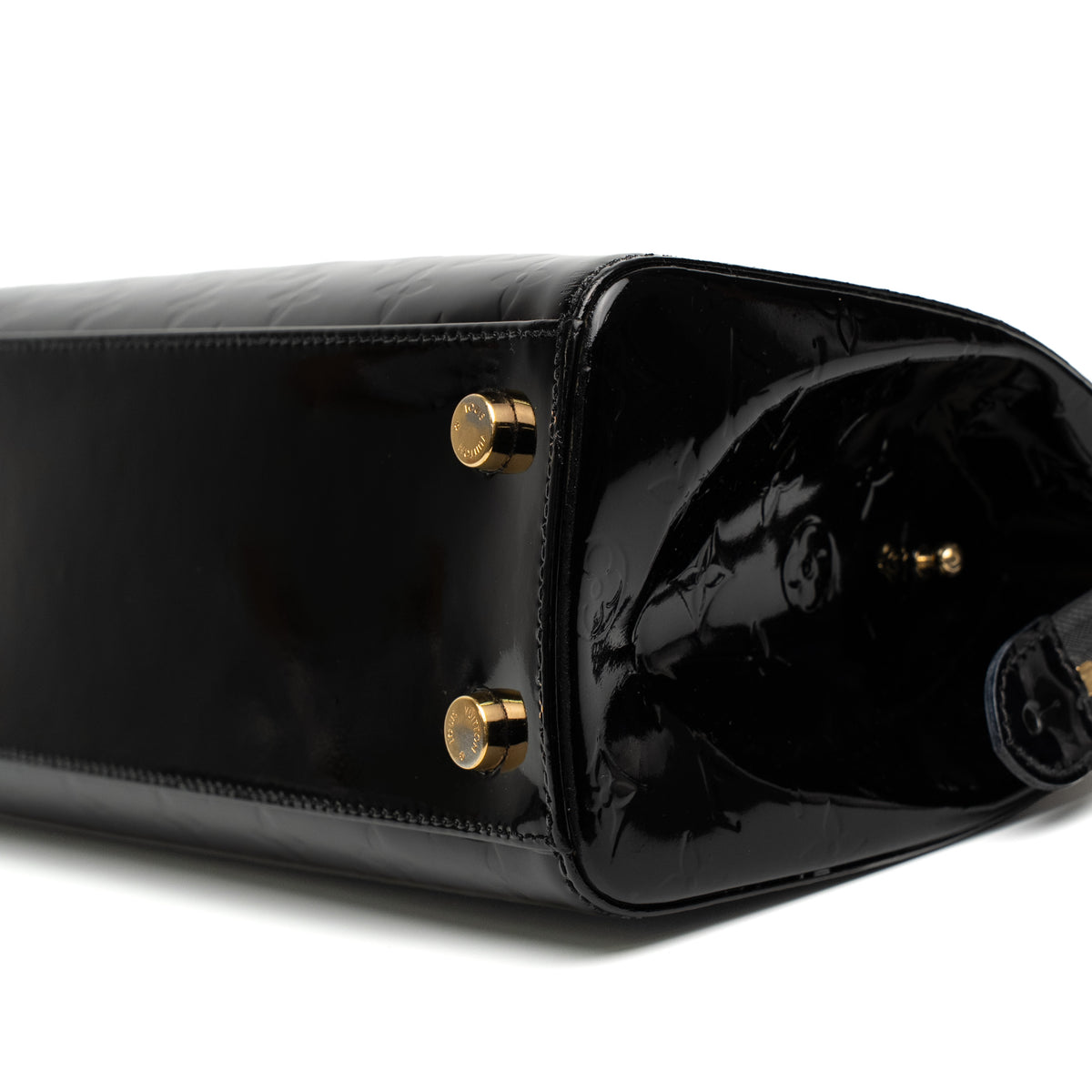 Louis Vuitton Brea MM Black Vernis Bag