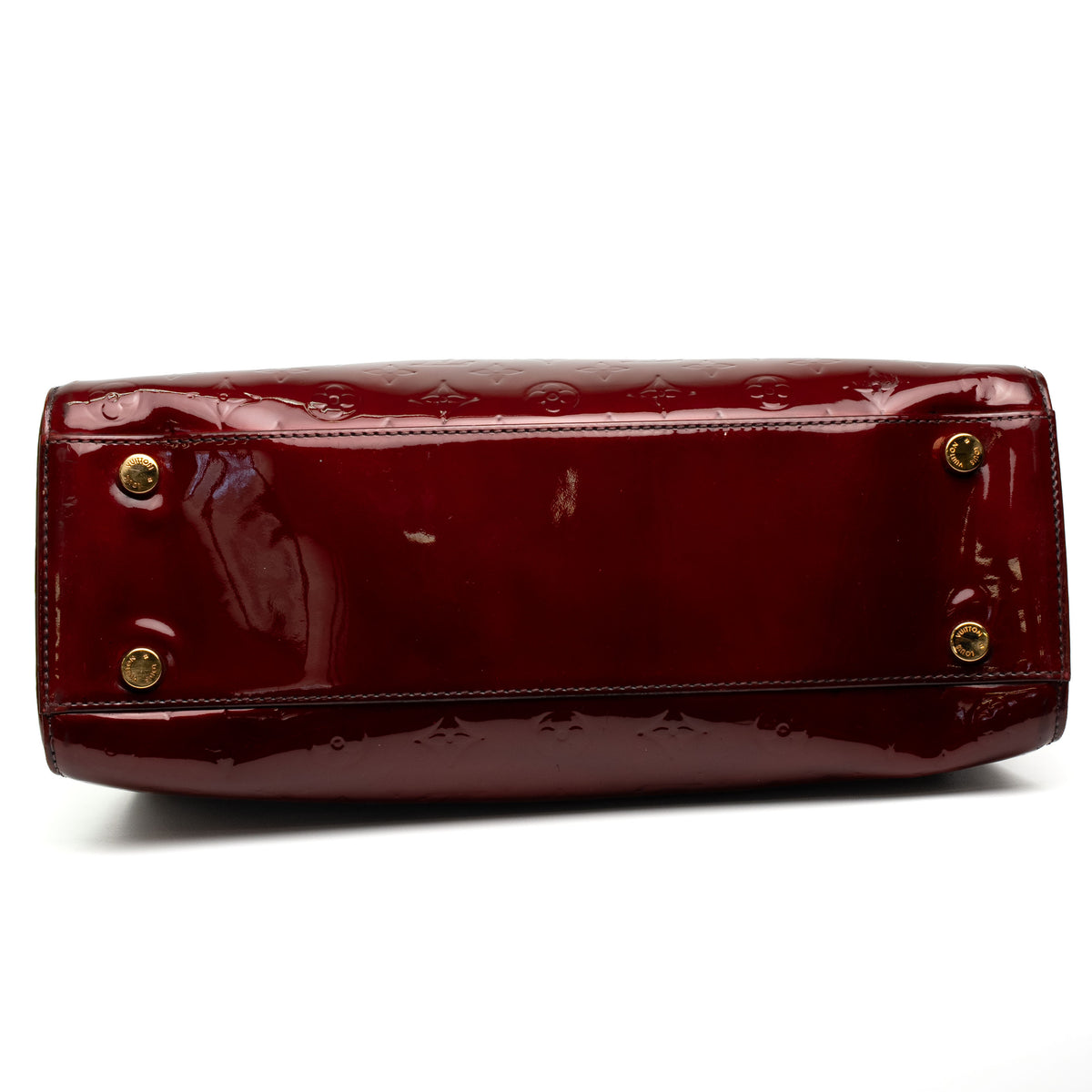 Louis Vuitton Brea MM Burgundy Vernis Bag