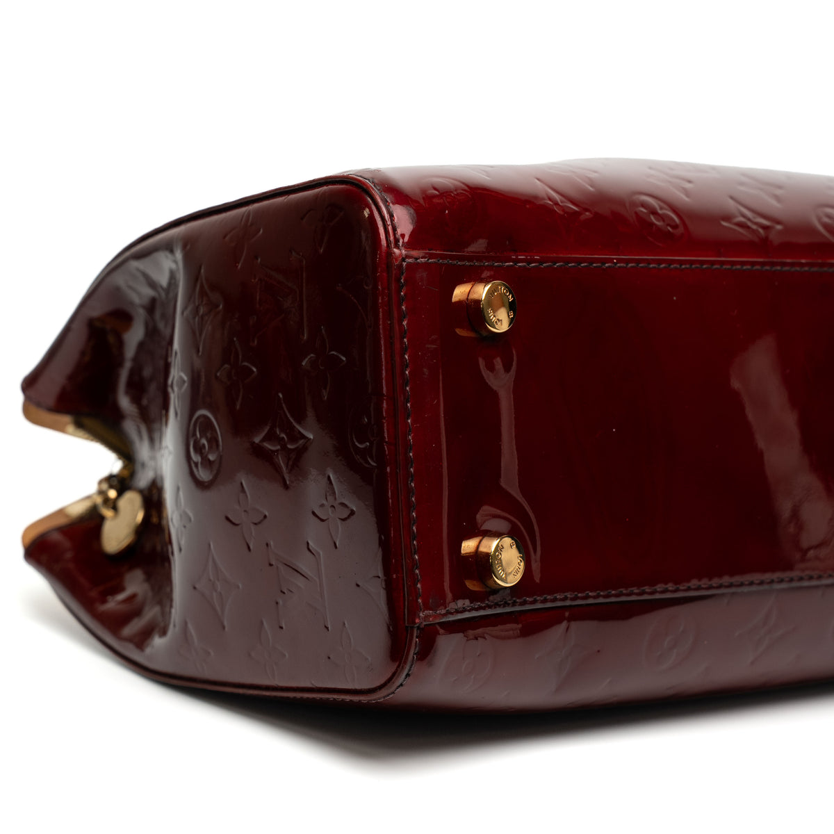 Louis Vuitton Brea MM Burgundy Vernis Bag