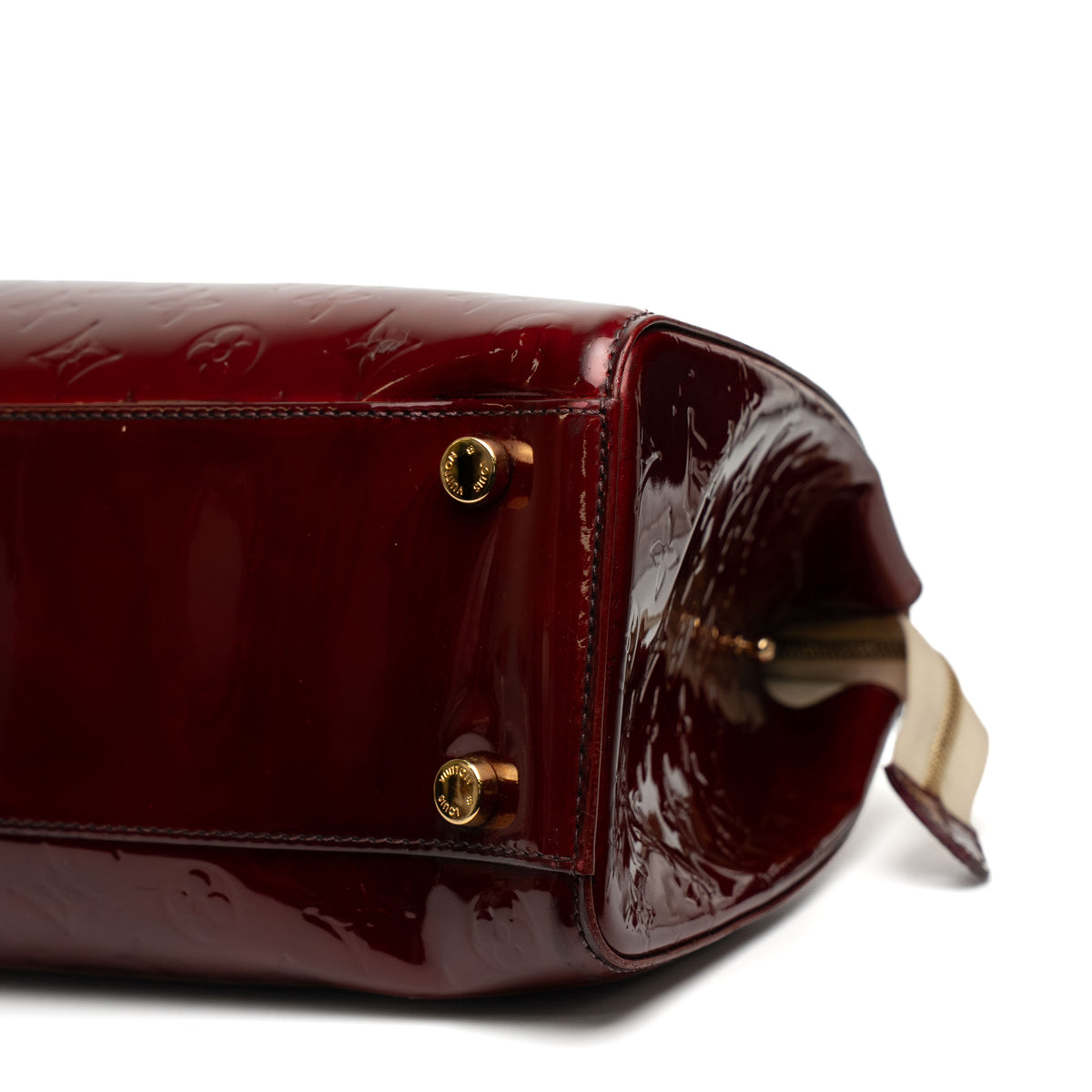 Louis Vuitton Brea MM Burgundy Vernis Bag