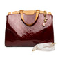 Louis Vuitton Brea MM Burgundy Vernis Bag