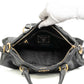 Prada Black Nylon Leather Trim Handbag