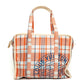 Louis Vuitton Woven Leather Plaid Tote Bag