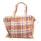 Louis Vuitton Woven Leather Plaid Tote Bag