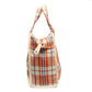 Louis Vuitton Woven Leather Plaid Tote Bag